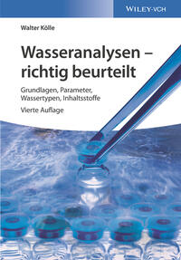 Vorderes Coverbild Wasseranalysen - richtig beurteilt