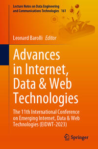 Vorderes Coverbild Advances in Internet, Data & Web Technologies