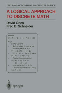 Vorderes Coverbild A Logical Approach to Discrete Math