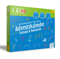 Vorderes Coverbild GEOlino Technik & Elektronik Adventskalender