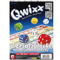 Vorderes Coverbild Qwixx XL - Ersatzblöcke (2er)
