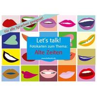 Vorderes Coverbild Let's Talk! Fotokarten "Alte Zeiten" - Let's Talk! Flashcards "Times Past"