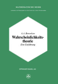 Vorderes Coverbild Wahrscheinlichkeitstheorie