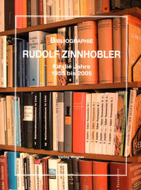 Vorderes Coverbild Bibliographie Rudolf Zinnhobler für die Jahre 1955-2005