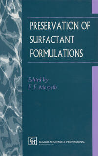 Vorderes Coverbild Preservation of Surfactant Formulations