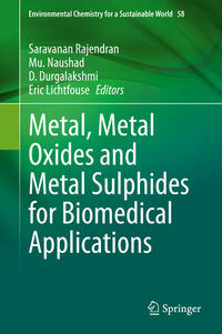 Vorderes Coverbild Metal, Metal Oxides and Metal Sulphides for Biomedical Applications