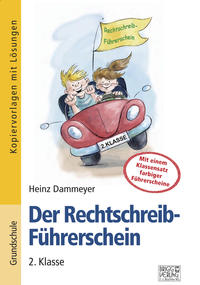 Vorderes Coverbild Der Rechtschreib-Führerschein – 2. Klasse