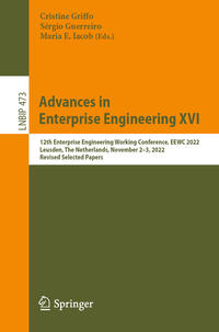 Vorderes Coverbild Advances in Enterprise Engineering XVI