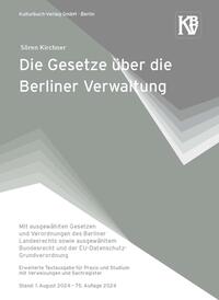 Vorderes Coverbild Die Gesetze über die Berliner Verwaltung