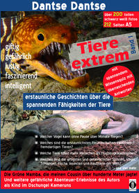 Vorderes Coverbild Tiere extrem Band 1 - Gejagt von einer Grünen Mamba!