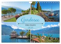 Vorderes Coverbild Gardasee - Perle Italiens (Wandkalender 2025 DIN A4 quer), CALVENDO Monatskalender