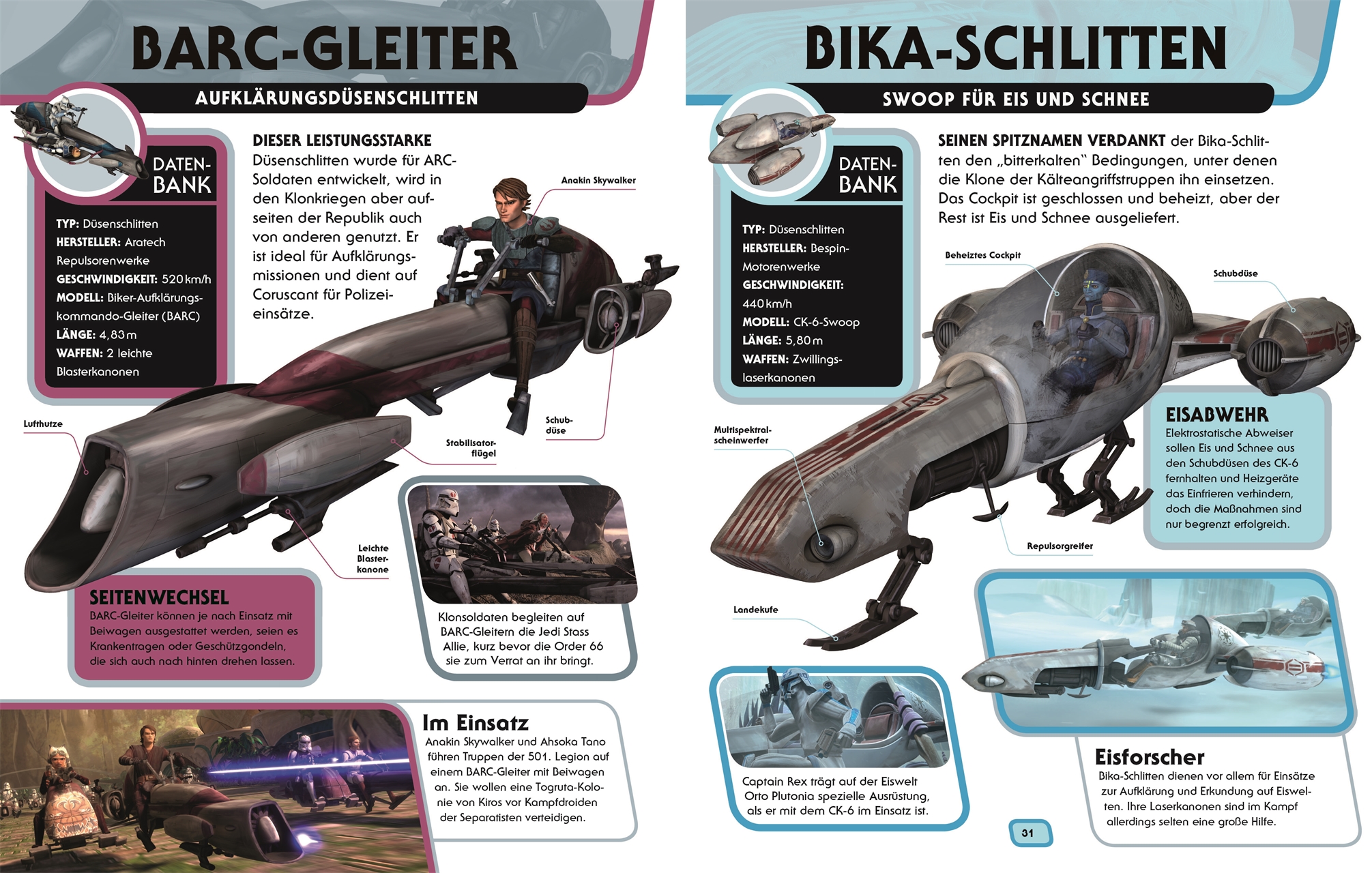 Beispielinhalt (Bild) Star Wars™ Lexikon der Raumschiffe und Fahrzeuge
