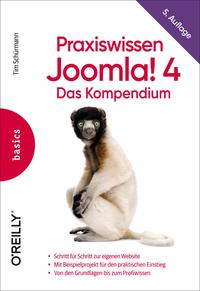 Vorderes Coverbild Praxiswissen Joomla! 4