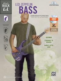 Vorderes Coverbild Alfred's Rock Ed.: Led Zeppelin Bass
