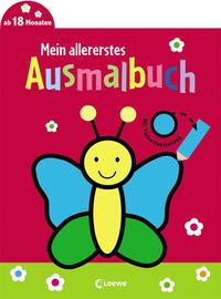 Vorderes Coverbild Mein allererstes Ausmalbuch (Schmetterling)