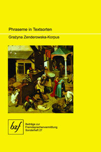 Vorderes Coverbild Phraseme in Textsorten