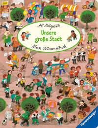 Vorderes Coverbild Mein Wimmelbuch: Unsere große Stadt