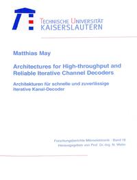 Vorderes Coverbild Arcitectures for high-throughput and reliable iterative channel decoders