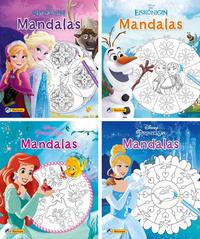 Vorderes Coverbild Nelson Mini-Bücher: Disney Mandalas 1-4 (Einzel/WWS)