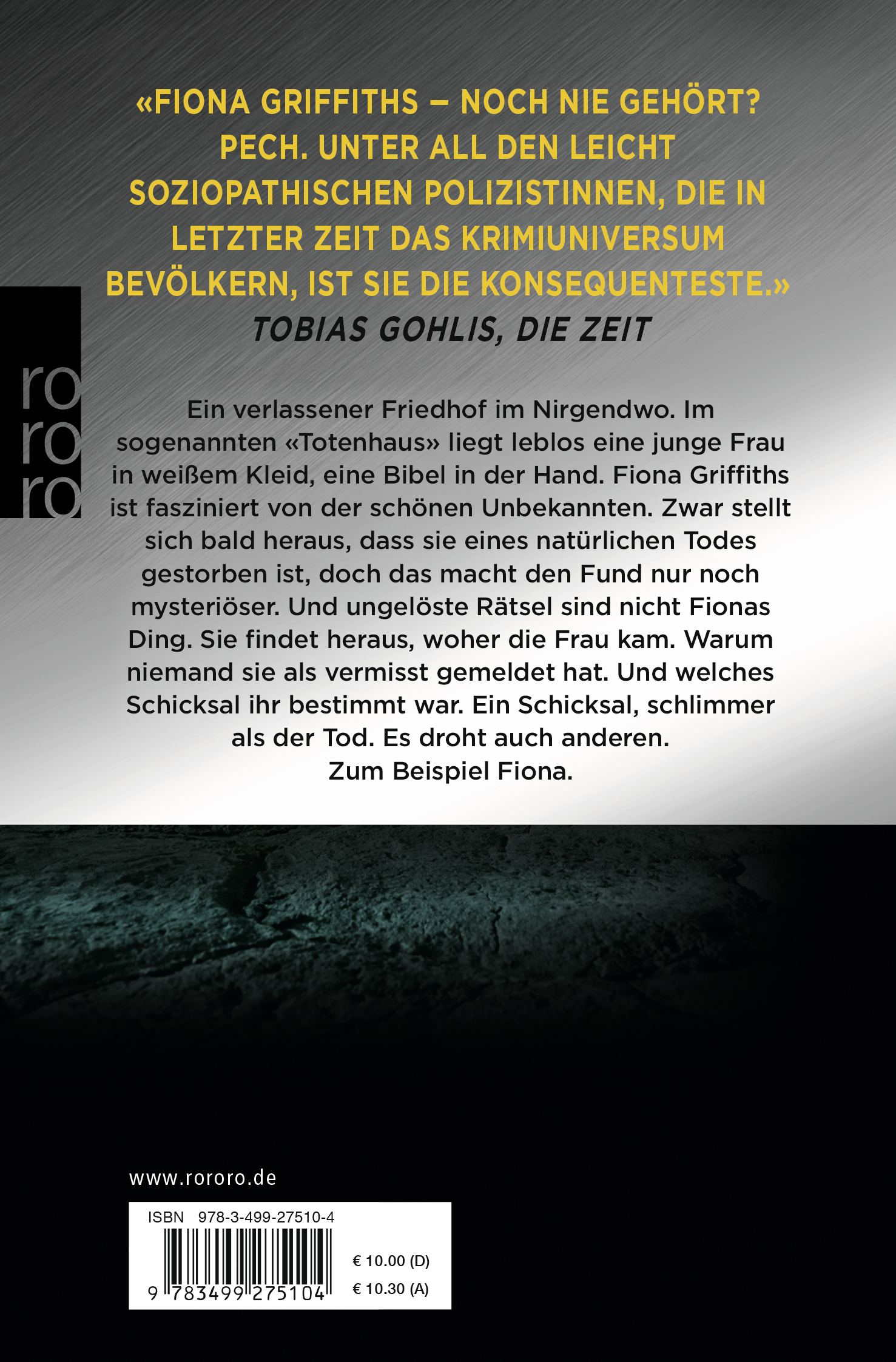 Rückseitencover Fiona: Wo die Toten leben