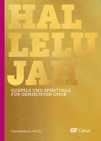 Vorderes Coverbild Hallelujah. Gospels and Spirituals for mixed choir