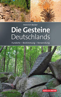 Vorderes Coverbild Die Gesteine Deutschlands