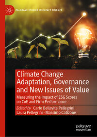 Vorderes Coverbild Climate Change Adaptation, Governance and New Issues of Value