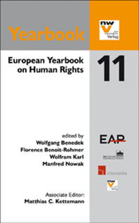 Vorderes Coverbild European Yearbook on Human Rights 2011
