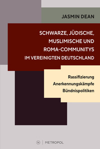 Vorderes Coverbild Schwarze, jüdische, muslimische und Roma-Communitys im vereinigten Deutschland