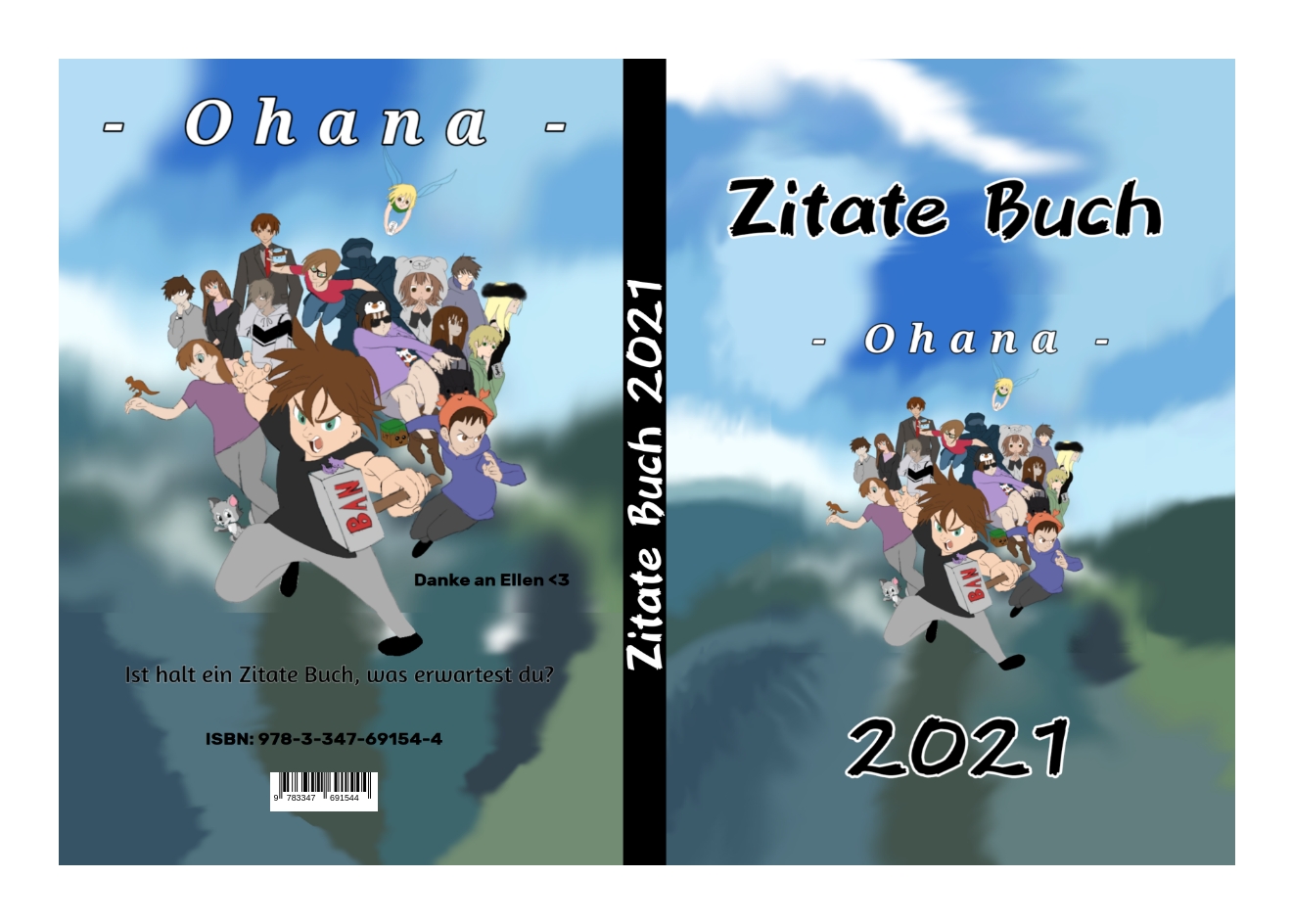 Gesamtes Coverbild Zitate Buch