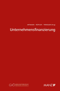 Vorderes Coverbild Unternehmensfinanzierung