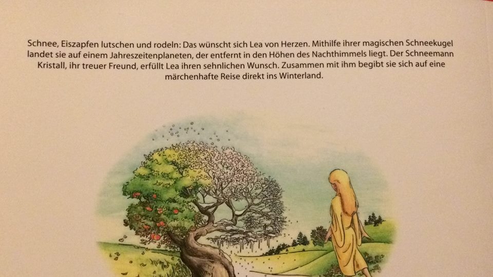 Rückseitencover Lea und der Schneemann
