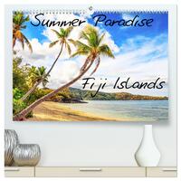 Vorderes Coverbild Summer Paradise Fiji (hochwertiger Premium Wandkalender 2025 DIN A2 quer), Kunstdruck in Hochglanz