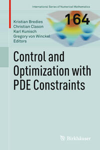 Vorderes Coverbild Control and Optimization with PDE Constraints