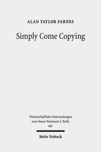 Vorderes Coverbild Simply Come Copying