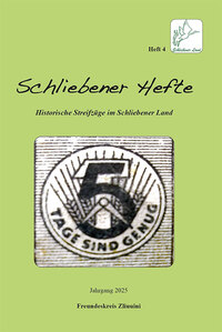 Vorderes Coverbild Schliebener Hefte 4