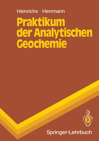 Vorderes Coverbild Praktikum der Analytischen Geochemie