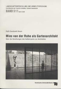 Vorderes Coverbild Mies van der Rohe als Gartenarchitekt