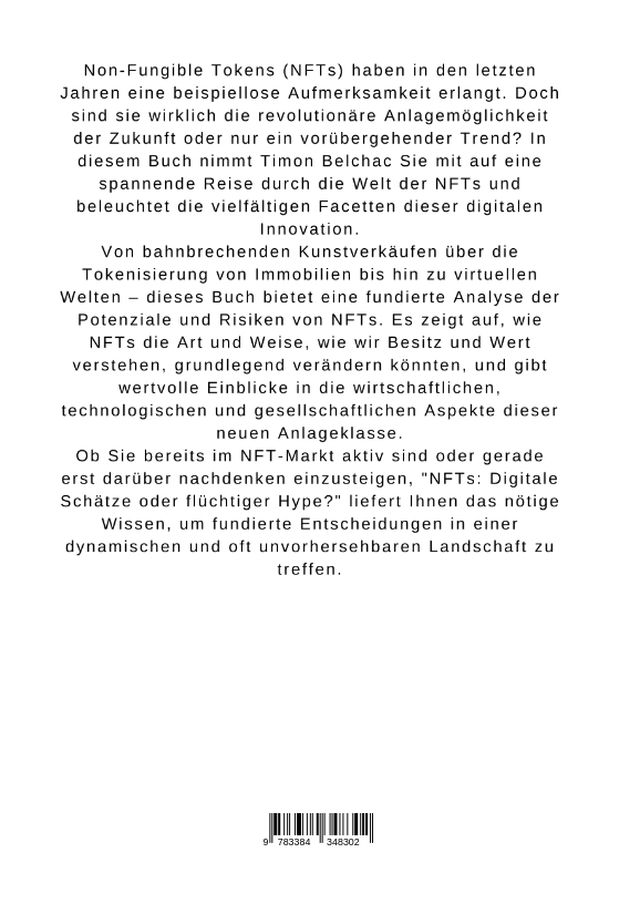 Rückseitencover NFTs: Digitale Schätze oder flüchtiger Hype?