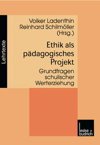 Vorderes Coverbild Ethik als pädagogisches Projekt
