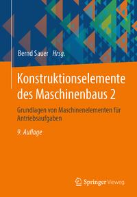 Vorderes Coverbild Konstruktionselemente des Maschinenbaus 2