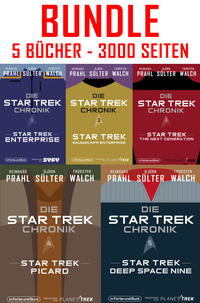 Vorderes Coverbild Die Star-Trek-Chronik - Das Bundle mit Band 1 bis 5