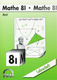 Vorderes Coverbild Mathe 8 I