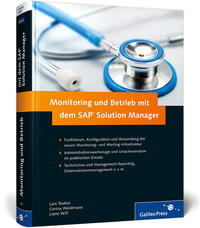 Vorderes Coverbild Monitoring und Betrieb mit dem SAP Solution Manager
