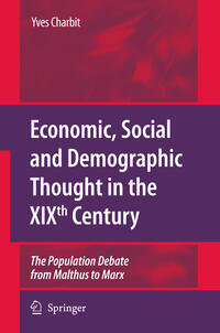 Vorderes Coverbild Economic, Social and Demographic Thought in the XIXth Century