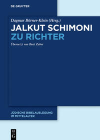 Vorderes Coverbild Jalkut Schimoni / Jalkut Schimoni zu Richter