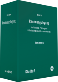 Vorderes Coverbild Rechnungslegung Kommentar