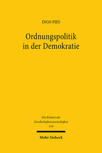 Vorderes Coverbild Ordnungspolitik in der Demokratie
