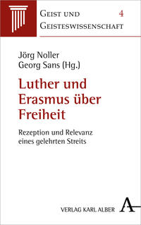 Vorderes Coverbild Luther und Erasmus über Freiheit