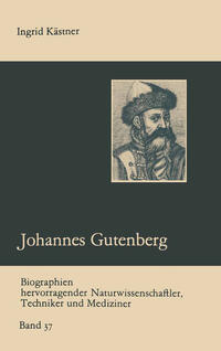 Vorderes Coverbild Johannes Gutenberg